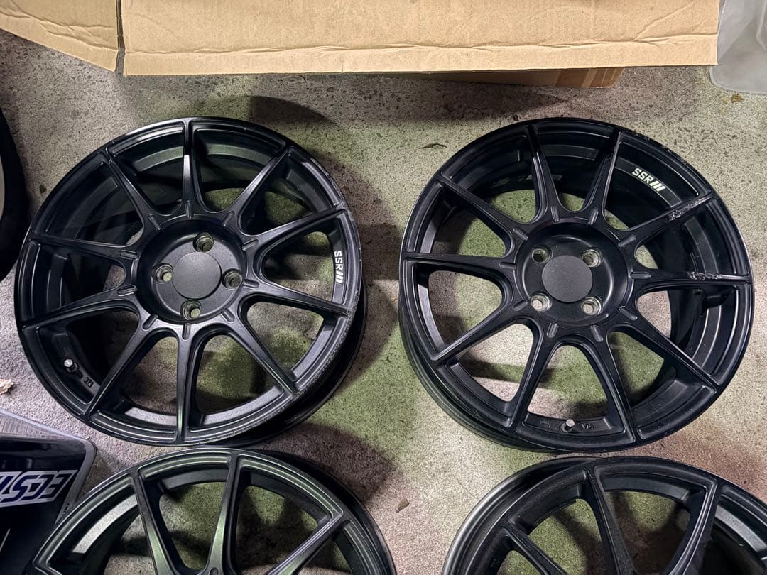 最終値下げ　SSR GTX01 17×7J+42 PCD100 4H 4本