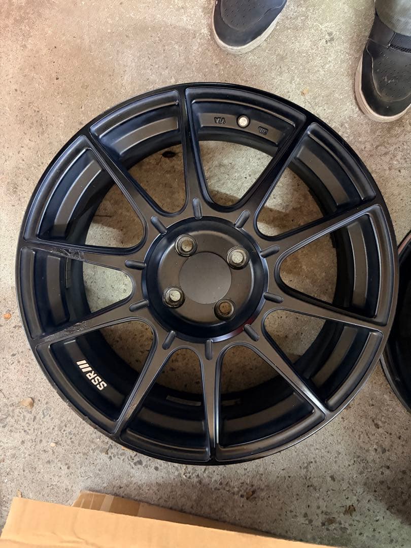 最終値下げ　SSR GTX01 17×7J+42 PCD100 4H 4本