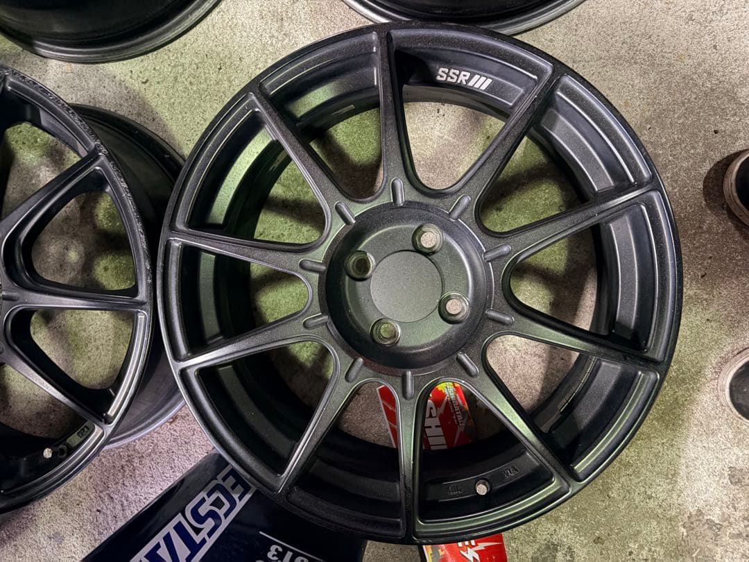 最終値下げ　SSR GTX01 17×7J+42 PCD100 4H 4本