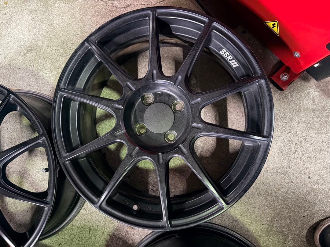 最終値下げ　SSR GTX01 17×7J+42 PCD100 4H 4本