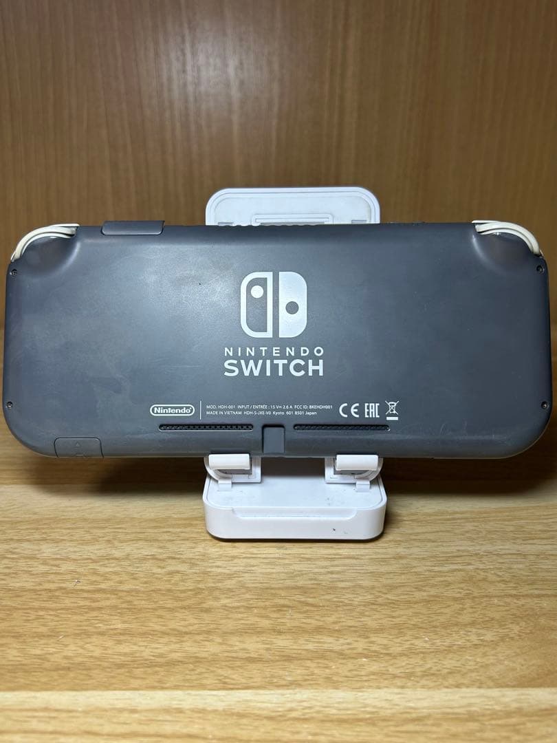 Nintendo Switch Lite グレー　ケーブル付き　ジャンク品