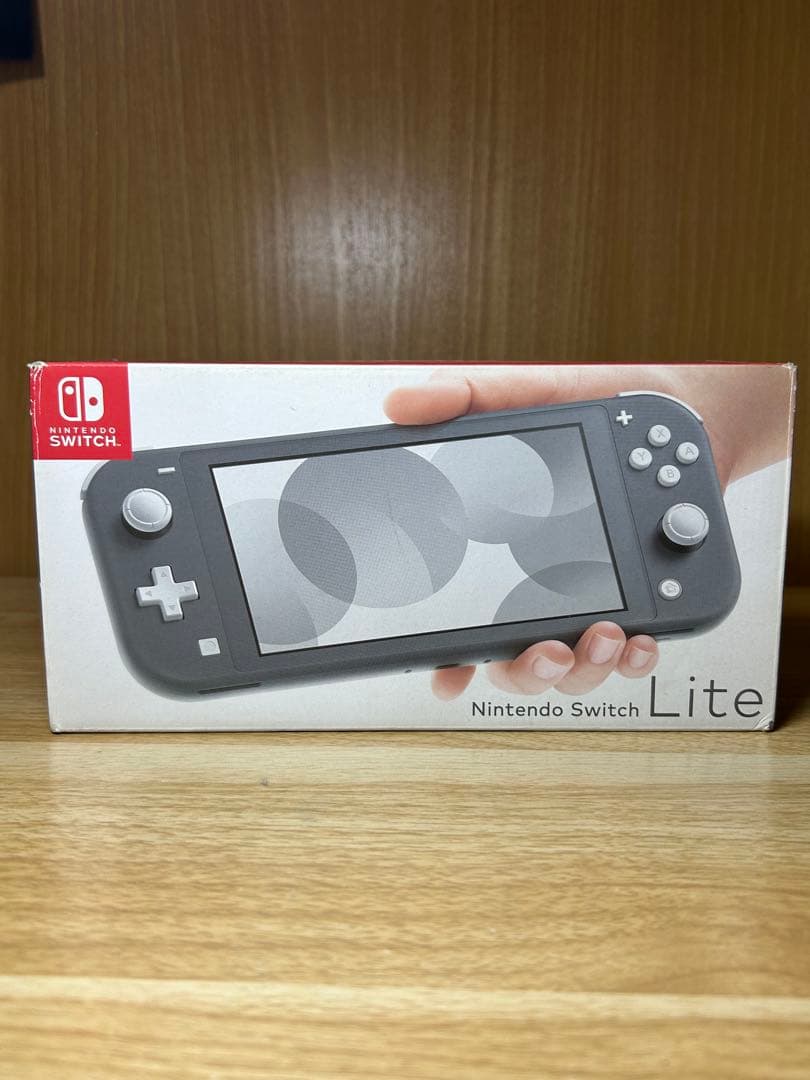 Nintendo Switch Lite グレー　ケーブル付き　ジャンク品