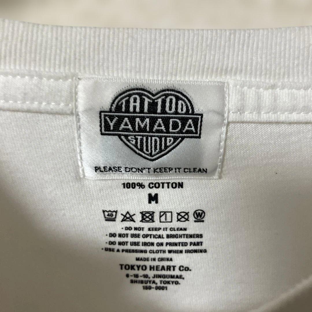 ヤマノユウタ　タトゥースタジオヤマダ　Tシャツ　FLASH 山田蓮