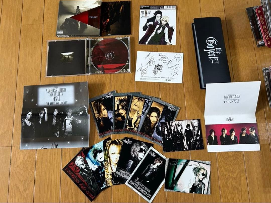 the GazettE CDシングル.アルバム33枚セットなど、購入限定特典あり