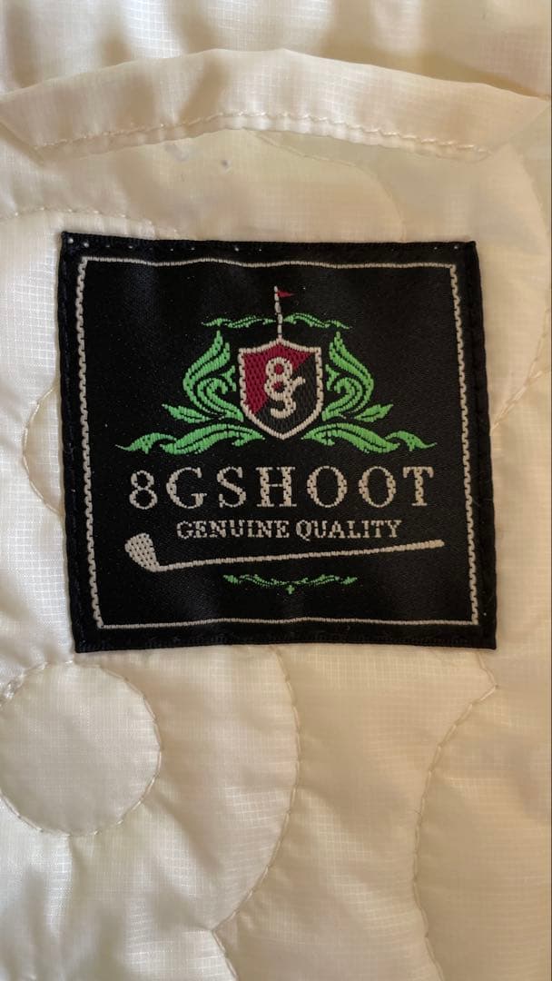 8G SHOOT 窪塚洋介 キルティング セットアップ L ホワイト 美品