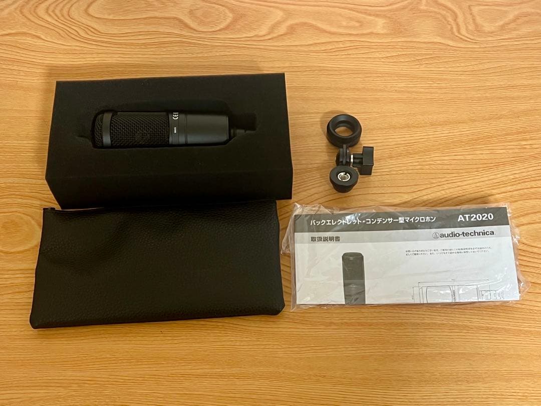 Audio-Technica AT2020 コンデンサーマイク　ポップガード