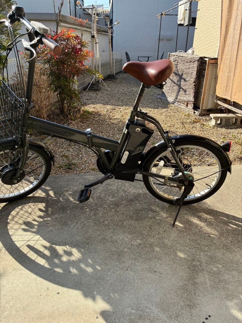 アイジュ、パスピエ20R電動アシスト自転車 折りたたみ