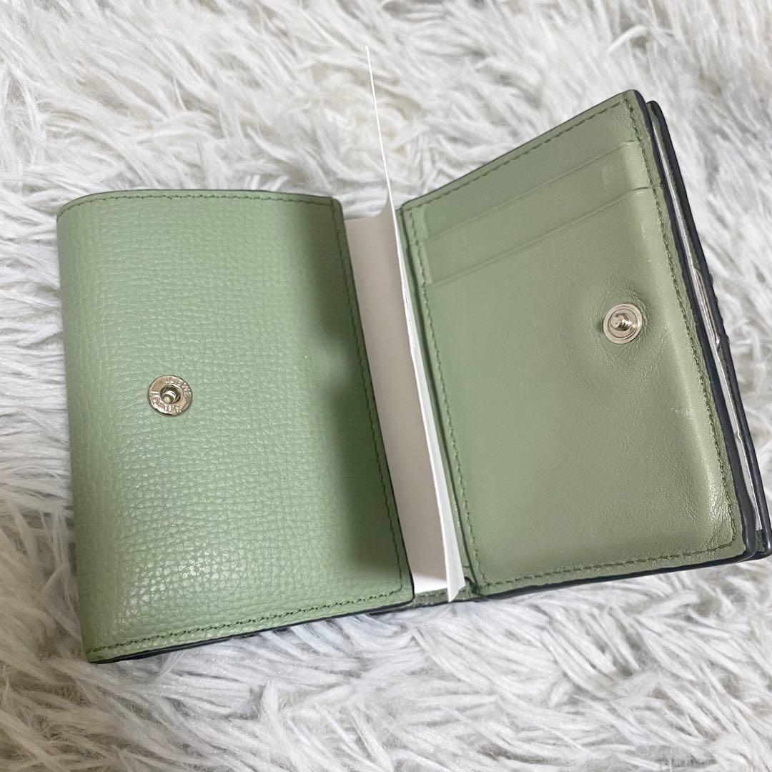 LOEWE財布 アナグラムトライフォールド ウォレット