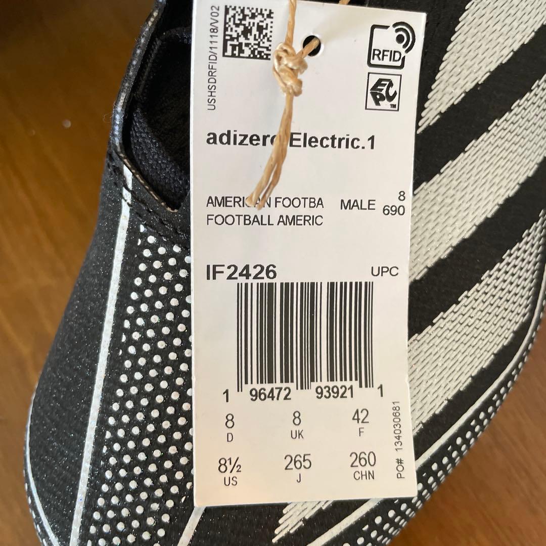 スパイク Adidas Adizero Electric1 football cleats
