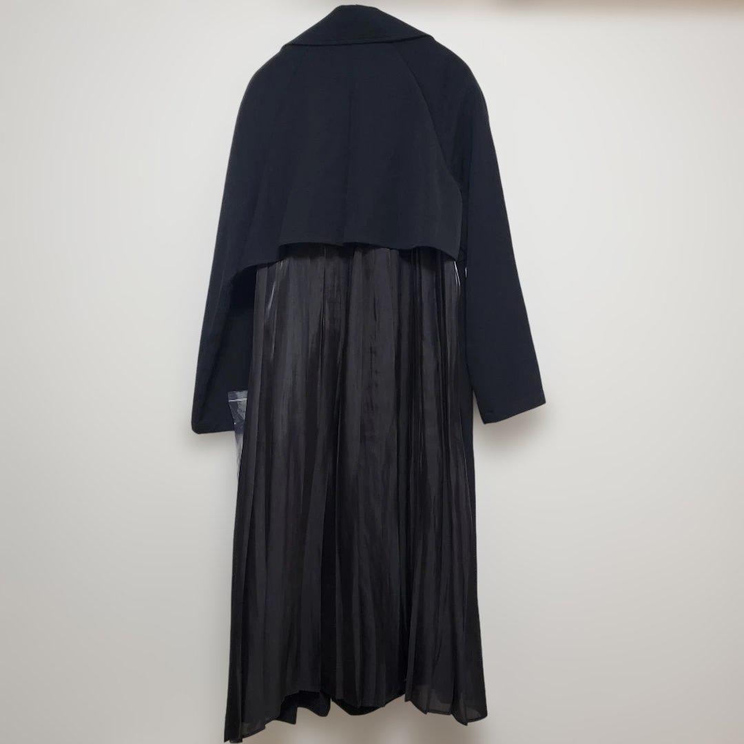 JEANASIS シャイニープリーツ トレンチコート