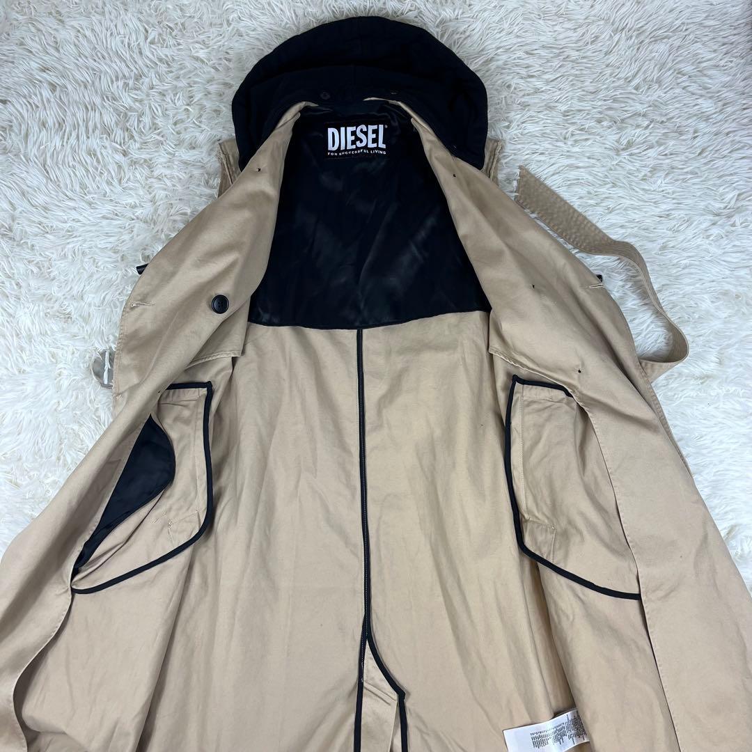 【人気完売品 ✨】ディーゼル DIESEL トレンチベストフードコート