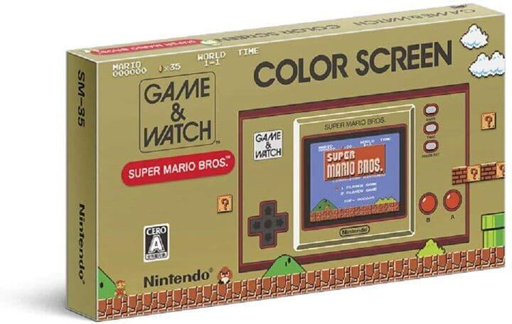 ゲーム&ウオッチ スーパーマリオブラザーズ 任天堂 ゲームウオッチ ゲーム機本体