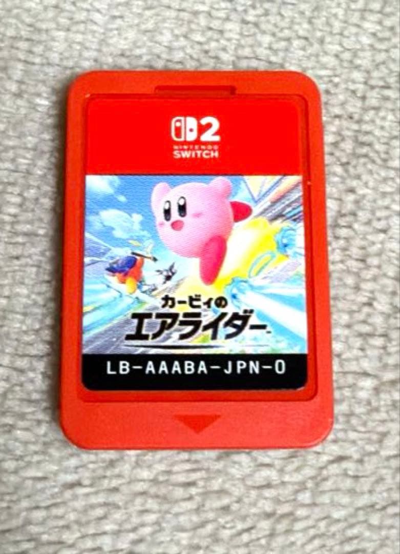Switch2専用ソフト　カービィのエアライダー　パッケージ版
