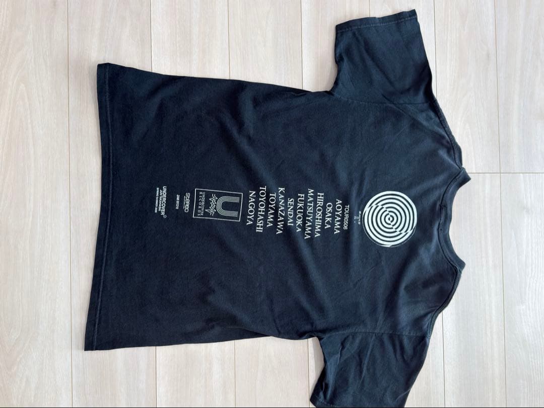 k*u様 UNDERCOVER ブラック Tシャツ