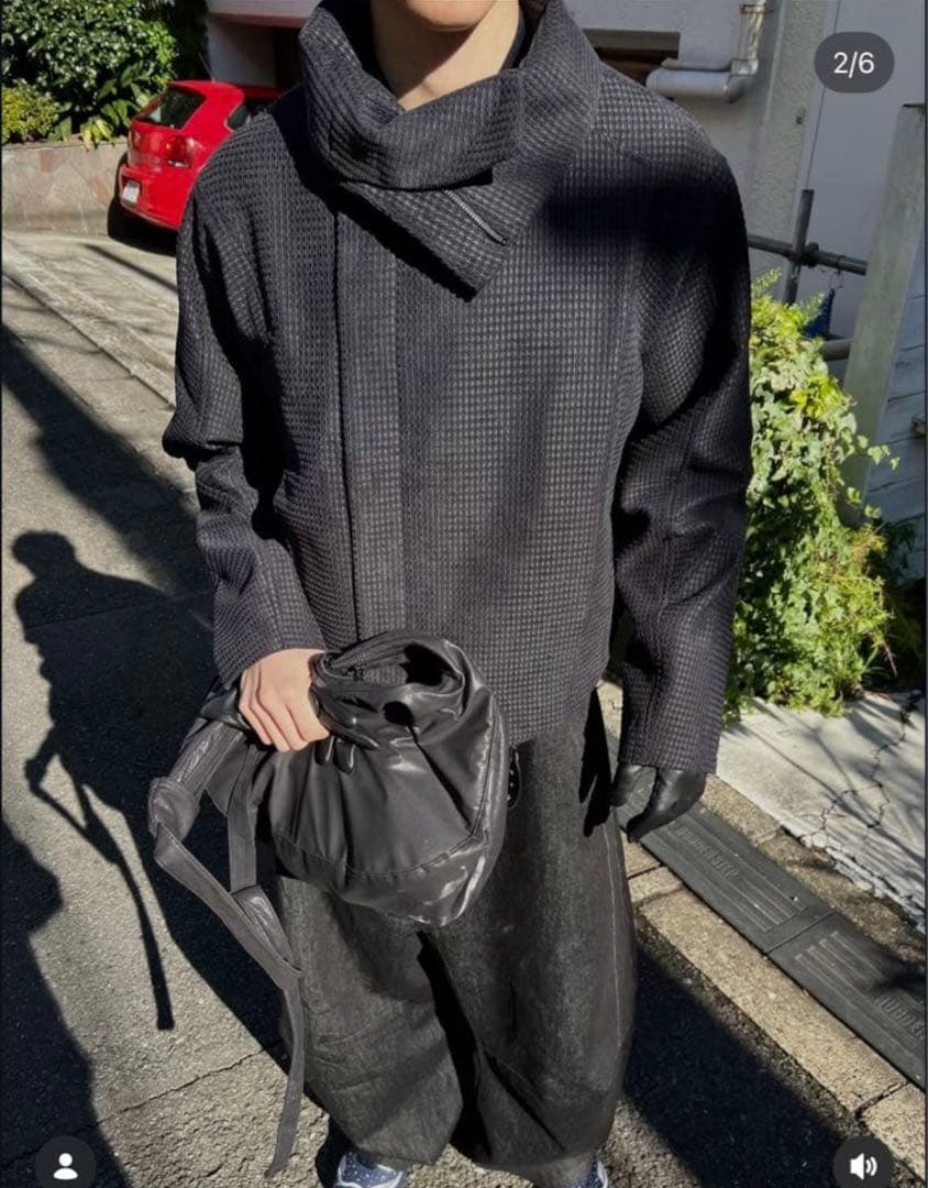 【即日発送】Jcaesar ZIPPER JACKET S斜めジップジャケット