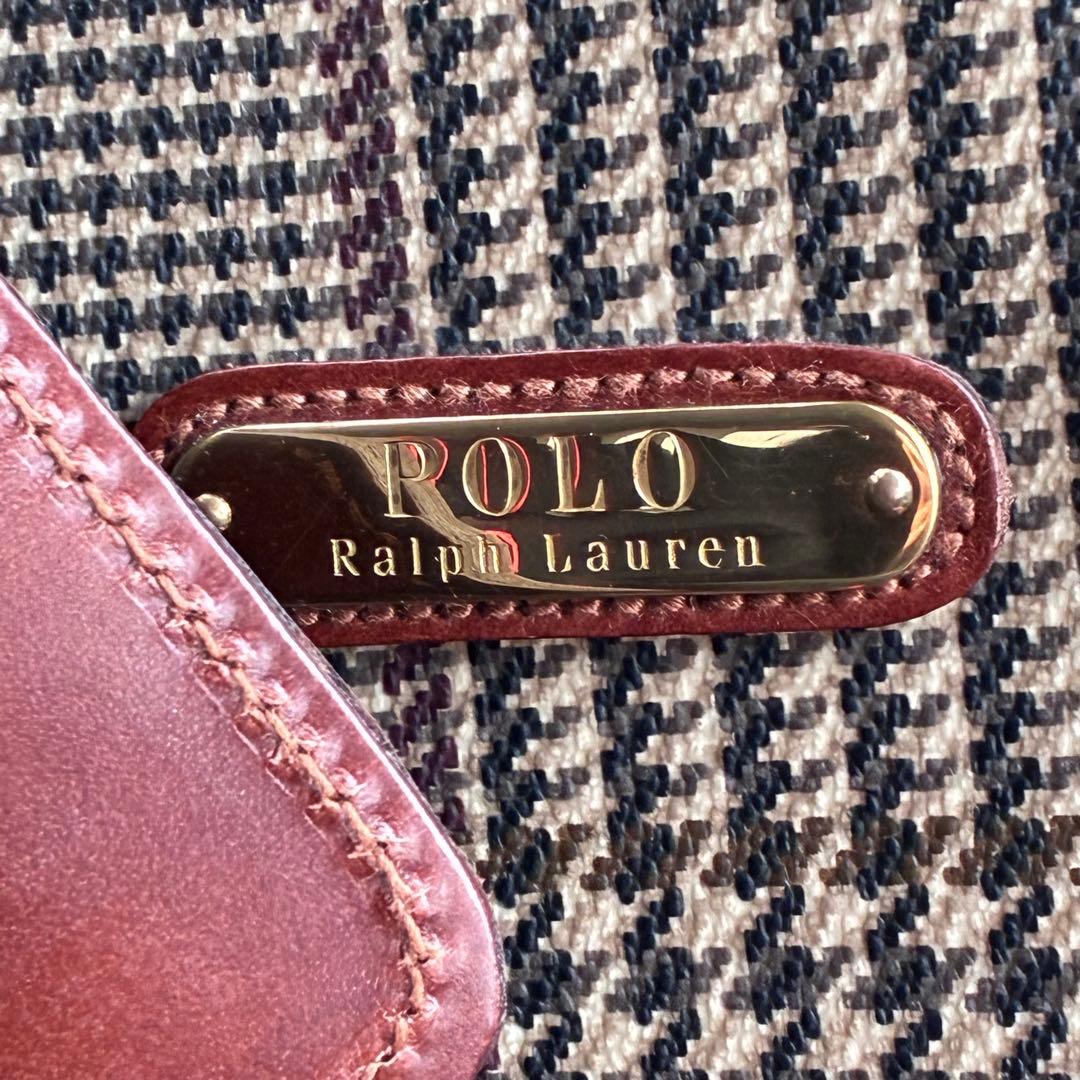バッグ POLORALPHLAUREN 2way bostonbag check y2k