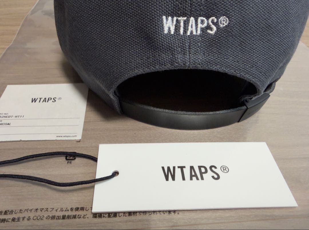 【美品】WTAPS 25AW T-6M 02キャップ(CHARCOAL)