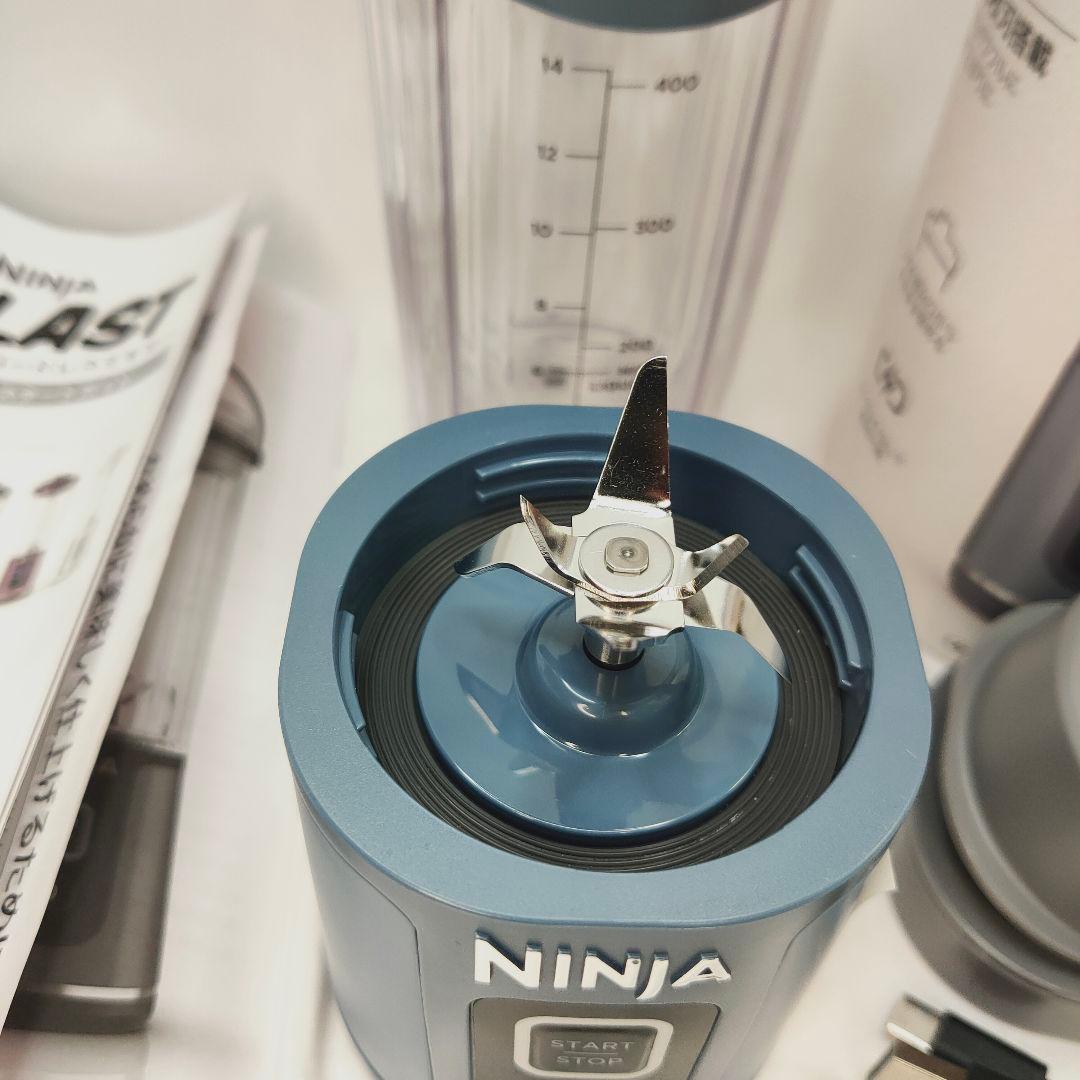 【使用2回のみ】 NINJA BLAST コードレスミキサー 530ml