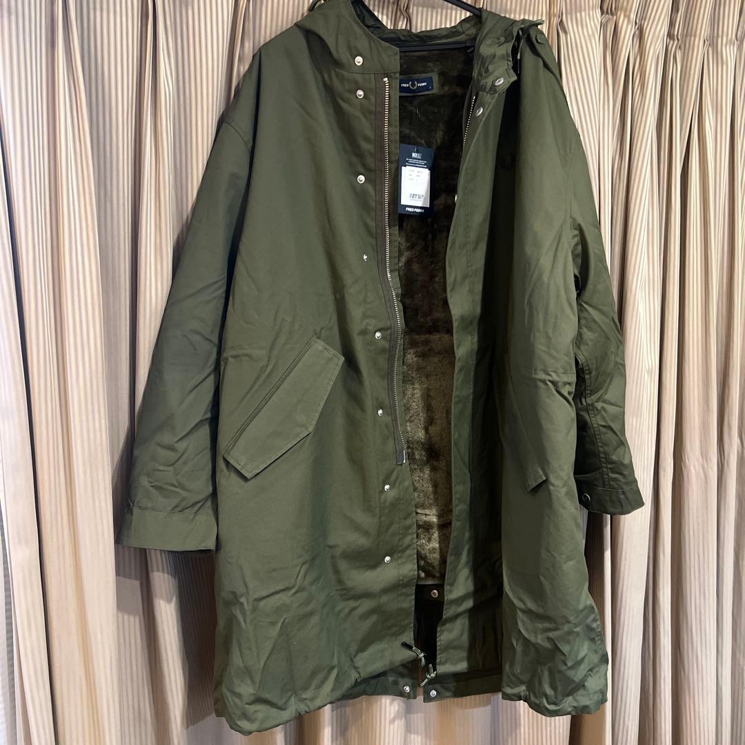 【新品タグ付き】FRED PERRYデタッチャブル ライナー モッズコートメンズ