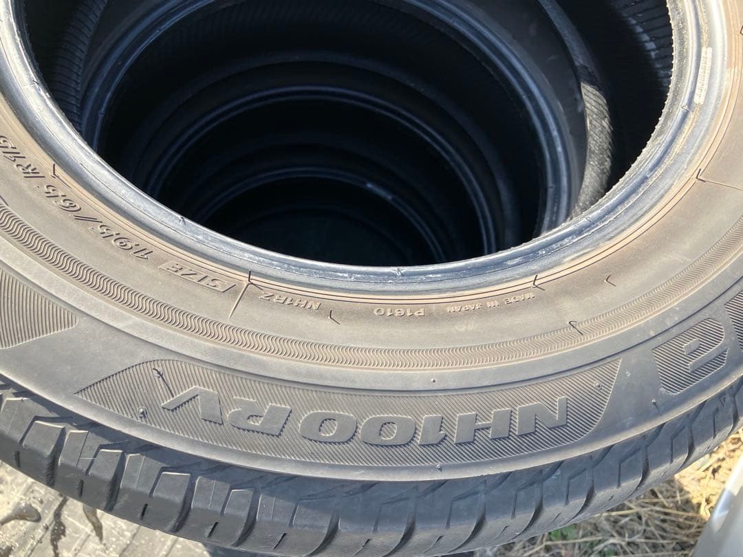 バリ山ブリヂストン エコピア NH100 195/65R15 91H 21年製造