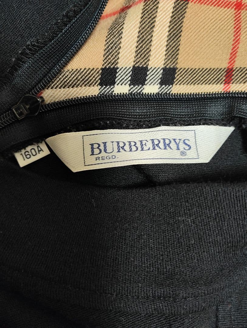BURBERRY 長袖ひざ丈ワンピース 160A