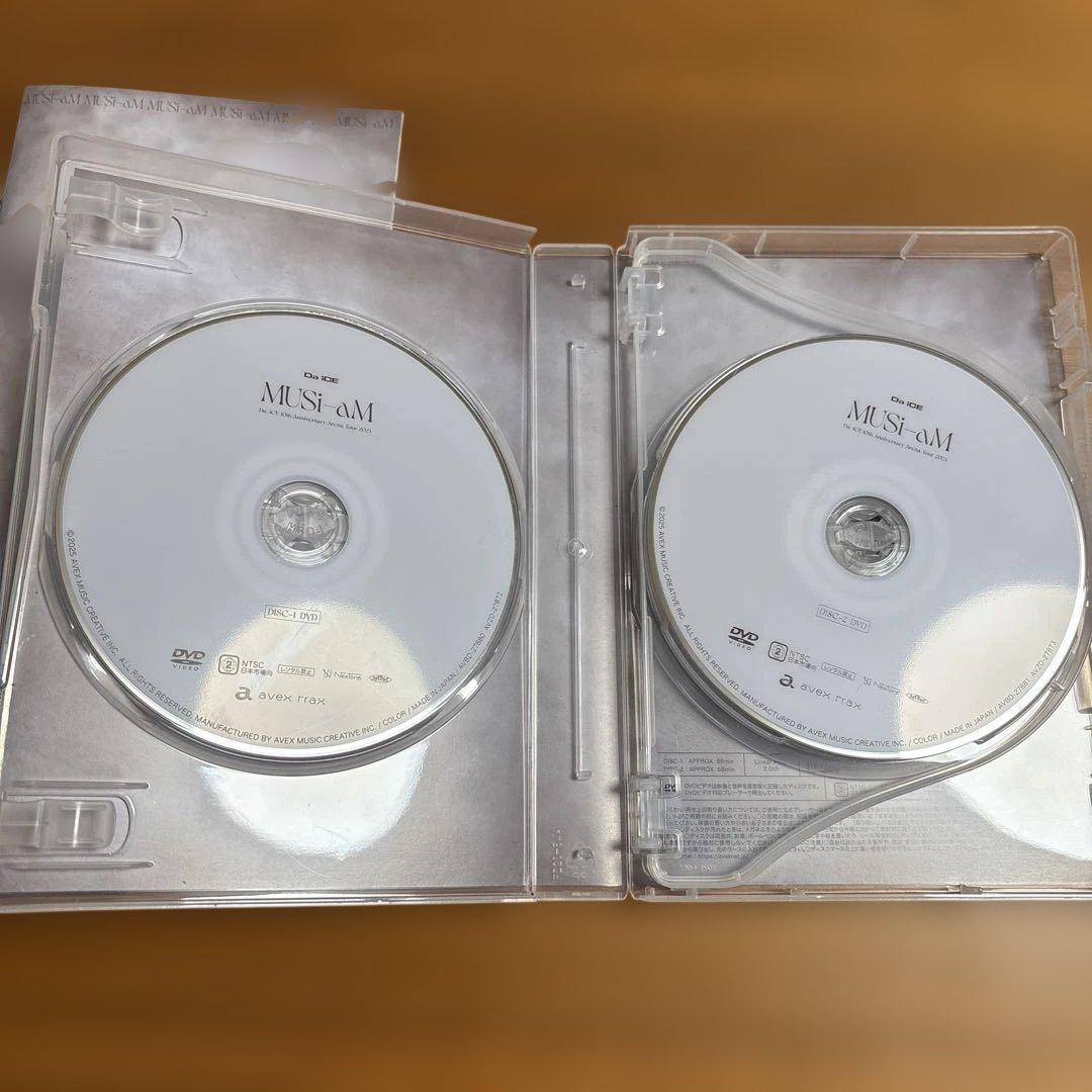 MUSiC-aM Da-iCE 2枚組DVD CD