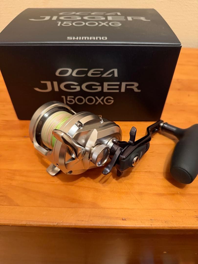 21オシアジガー 1500XG 新品替えスプール付き