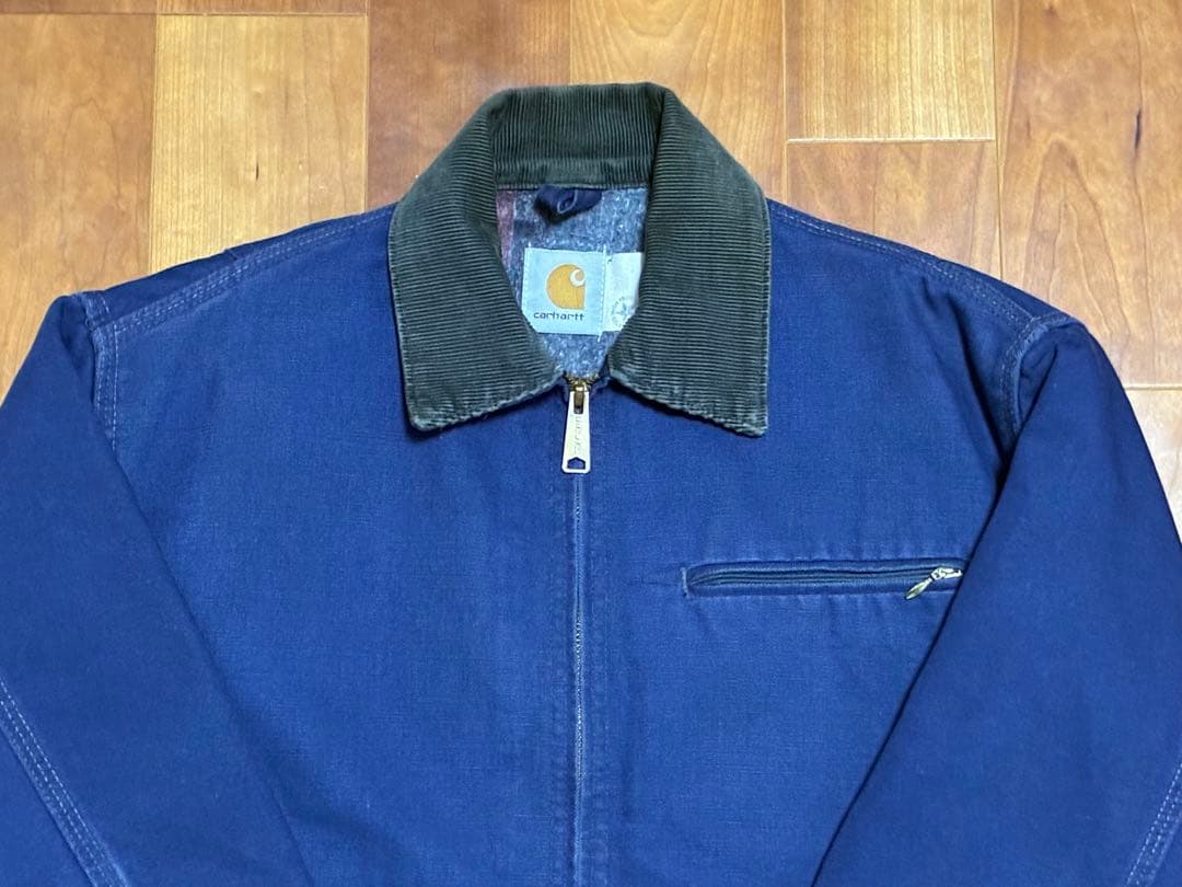 Carhartt デトロイトジャケット 星タグ ネイビー USA製 実寸M