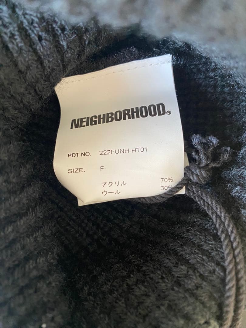 NEIGHBORHOOD 黒 ニット帽