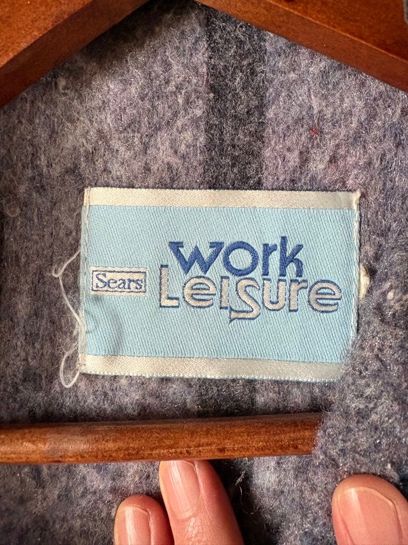 80s. Sears カバーオール　ブランケット付　ボロ