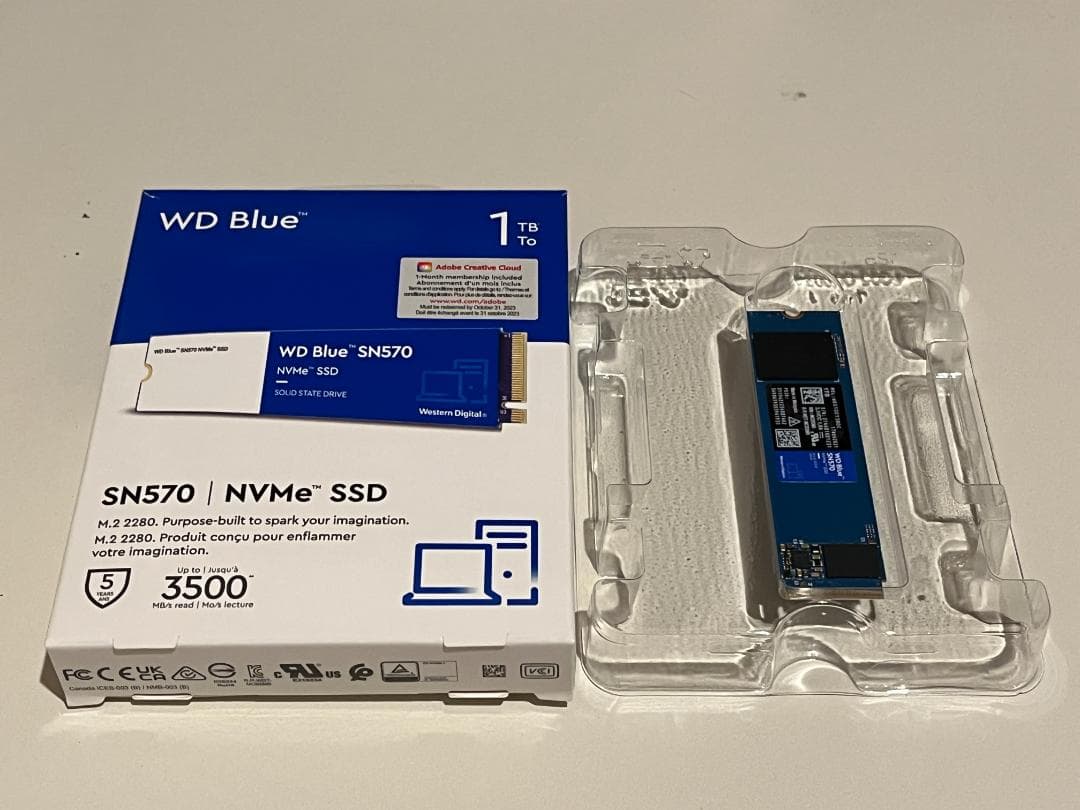 Western Digital SN570 1TB◆M.2 SSD