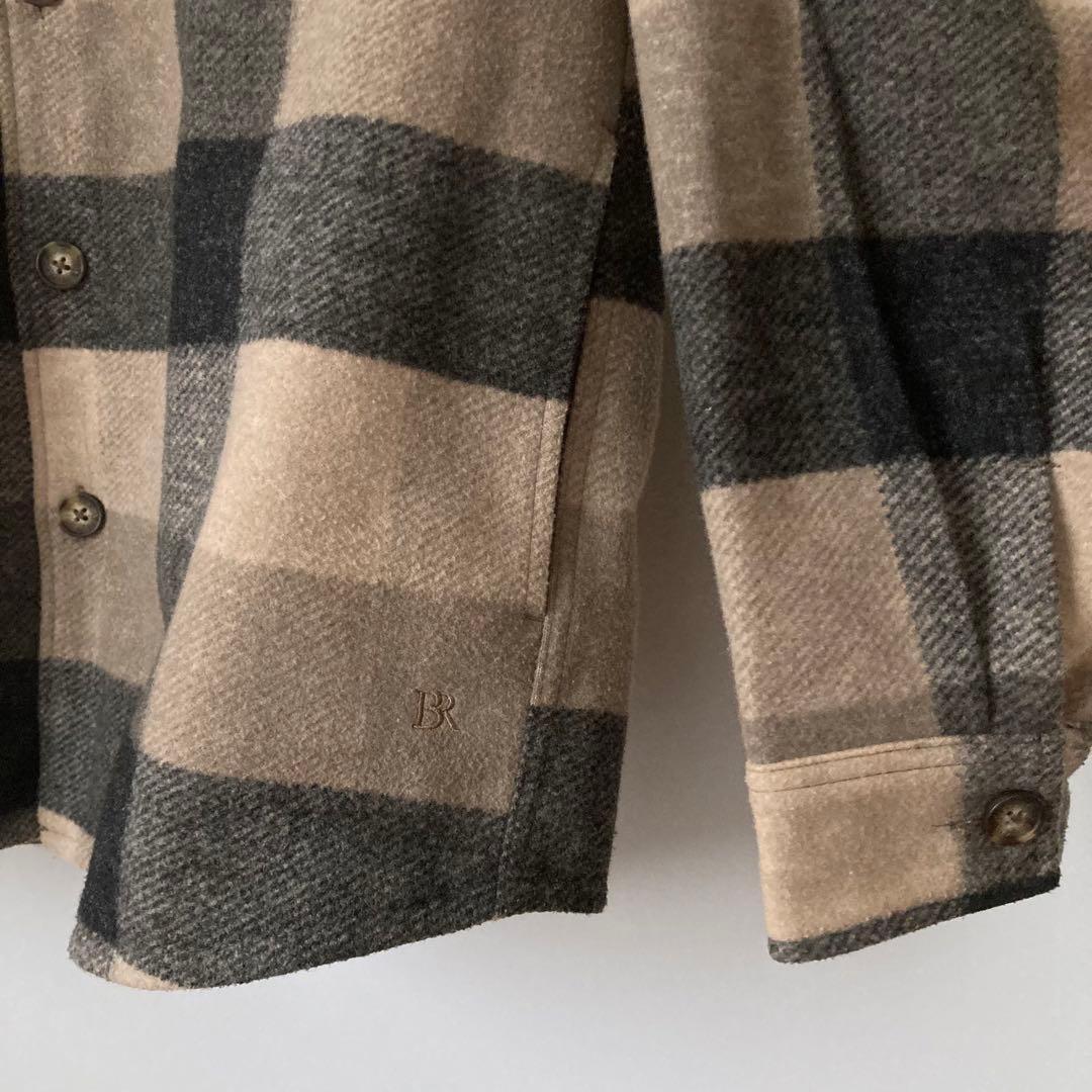 90s BANANA REPUBLIC CPO チェックシャツ ジャケット 美品