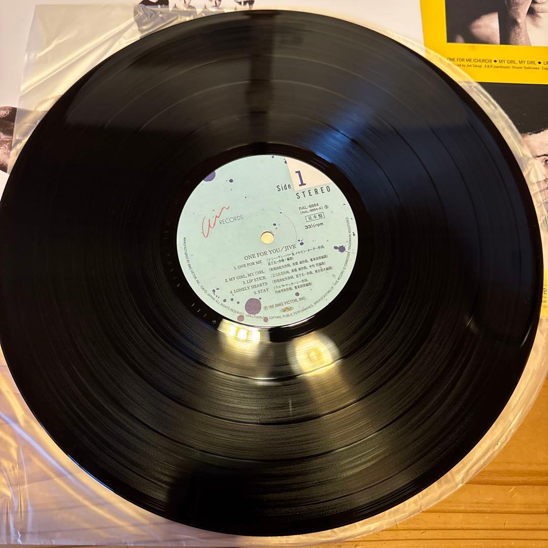JIVE ONE FOR YOU 邦楽 レコード
