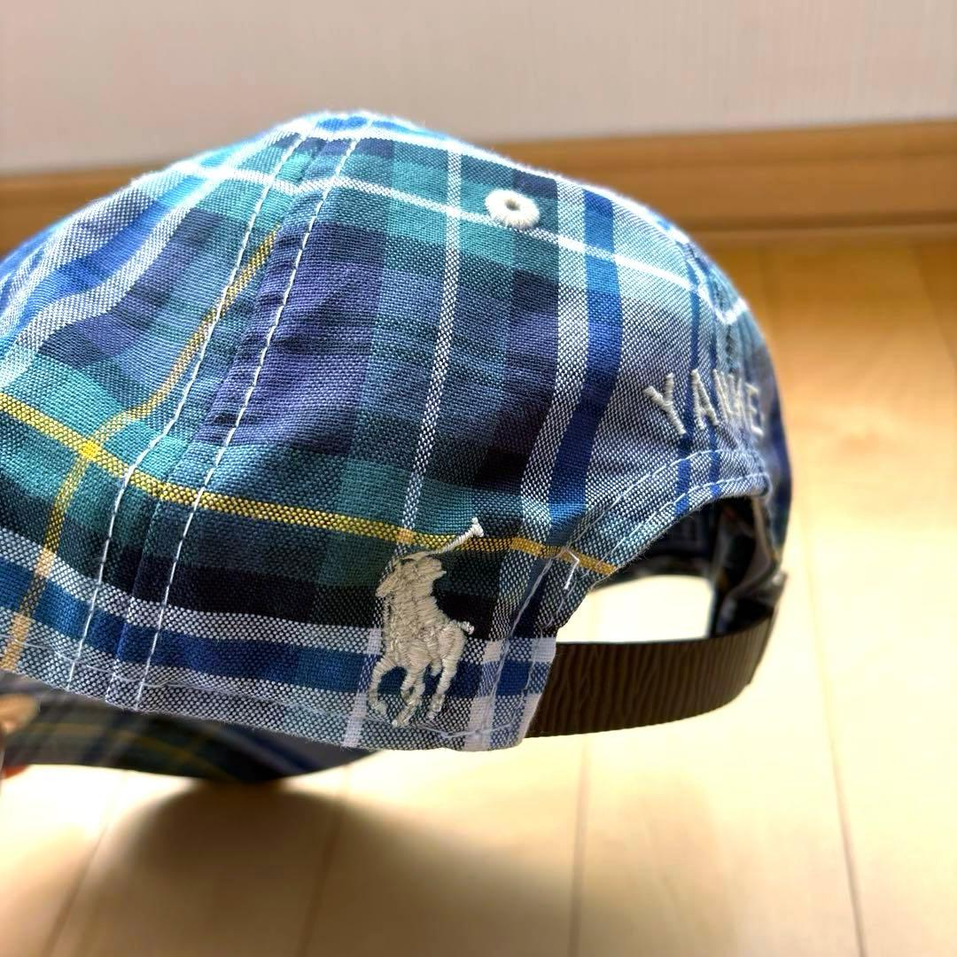 k　ポロラルフローレン×ヤンキース×ニューエラ ×クーパーズタウン cap