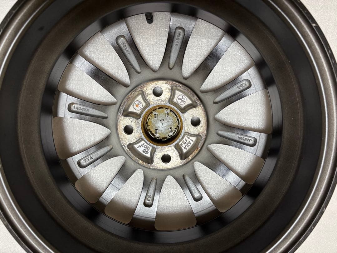 パピ様JF3 N-BOX 純正 ホイール 14×4.5J +40 ブラック