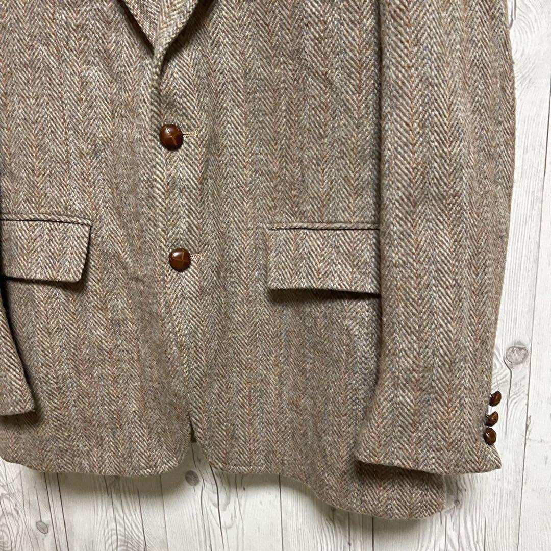 Harris Tweed ハリスツイード テーラードジャケット ブレザー 英国