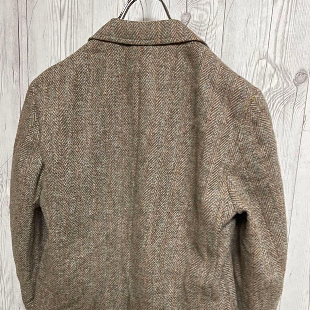 Harris Tweed ハリスツイード テーラードジャケット ブレザー 英国