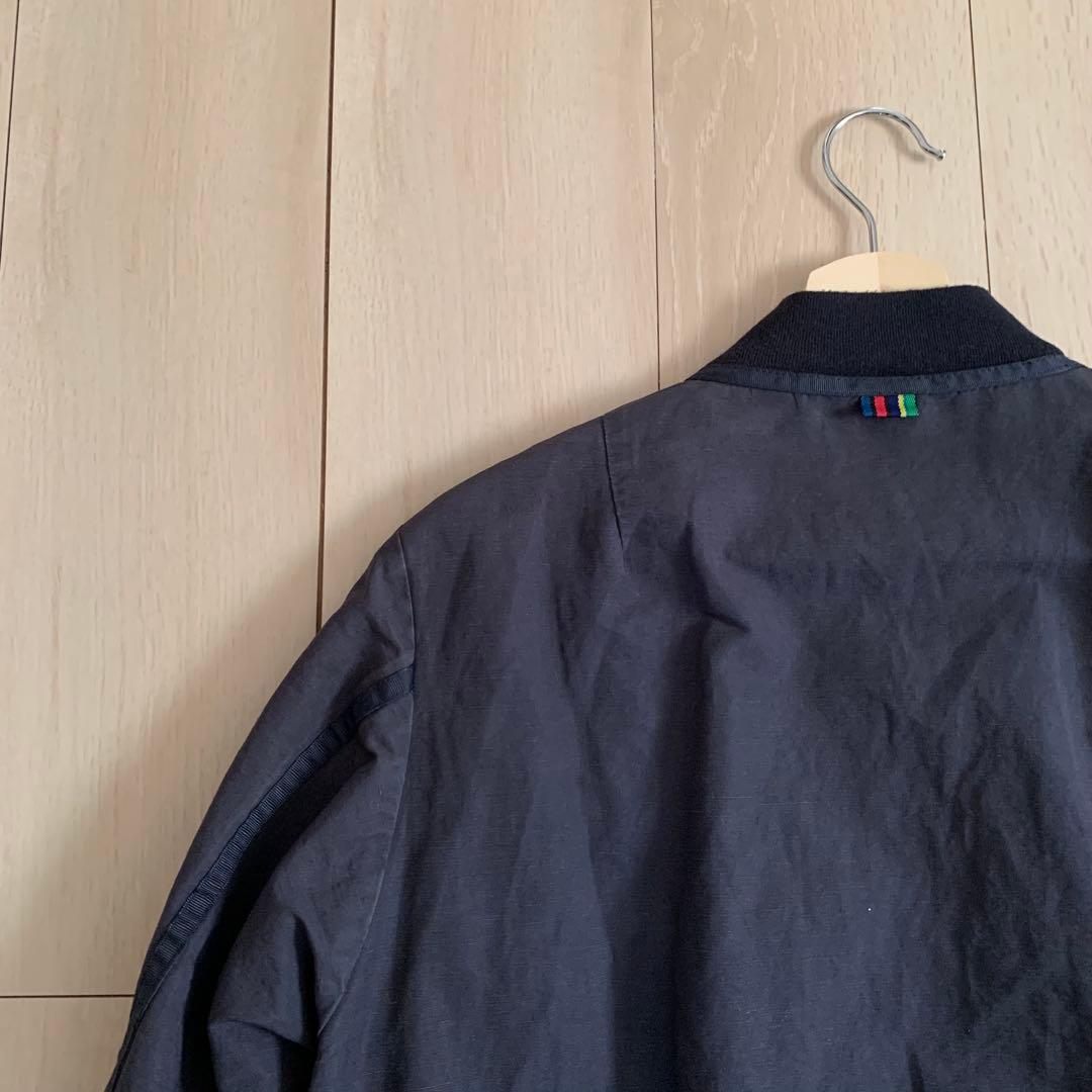 美品　PS Paul Smith MA-1 コットン　Ｌ　メッシュ　ポールスミス
