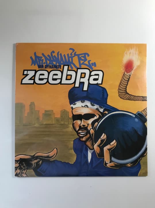 未開封ZEEBRA MR.DYNAMITE 2000年レコード盤
