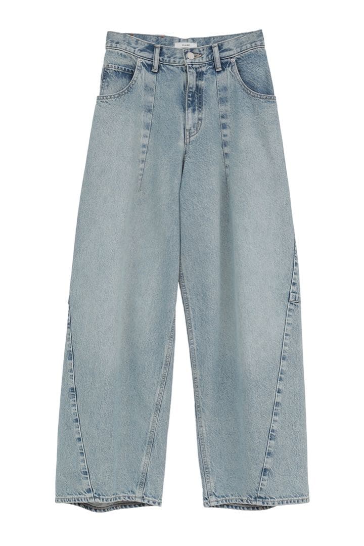 パンツ CLANE COCOON BULKY DENIM PANTS