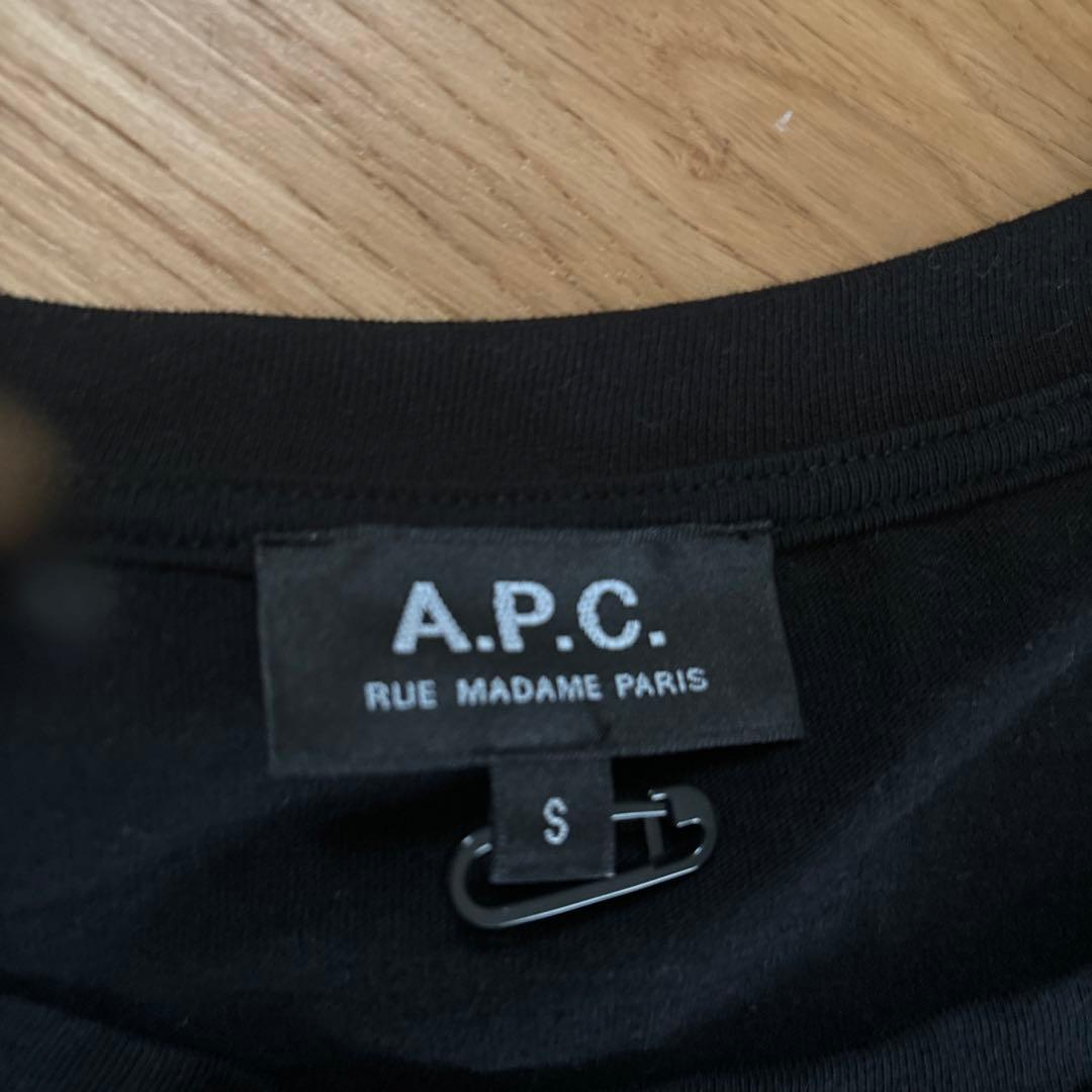 再値下げ！ FREAKSstore別注 A.P.C. Tシャツ サイズ S 黒