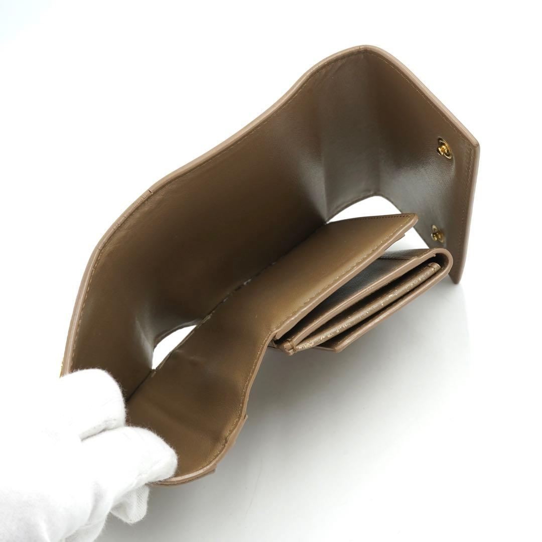 ✨未使用に近い✨　CELINE ミニ財布　スモールトリフォールド　三つ折り　刻印