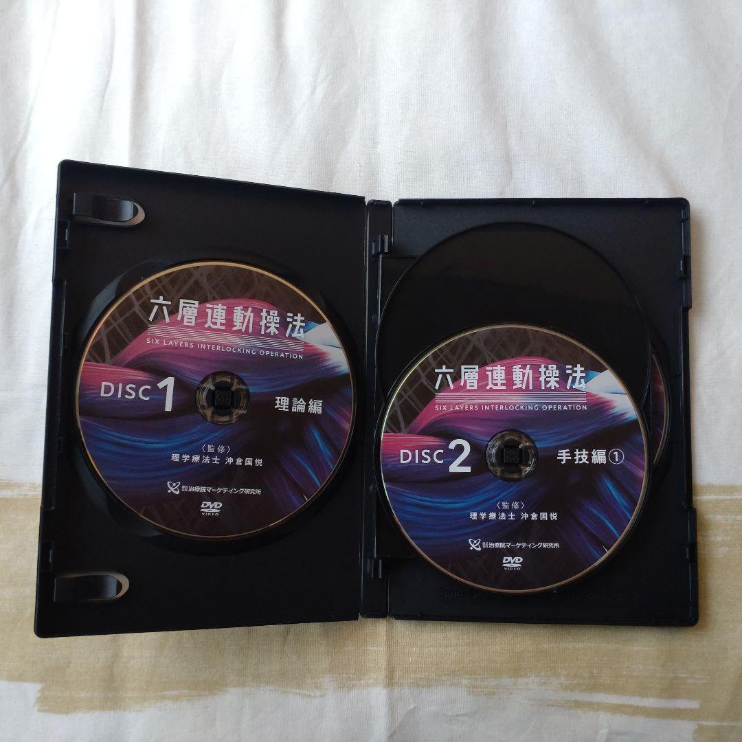 六層連動操法 DVD4枚組+特典2枚組　沖倉国悦