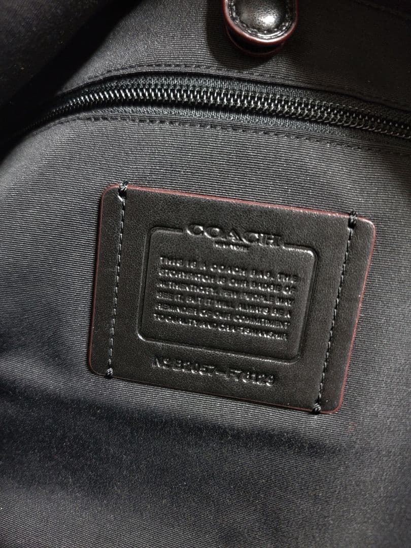 さ*し様 レアCOACHコーチ　 ボストンバック　ブラック黒 レザー ボストンバ