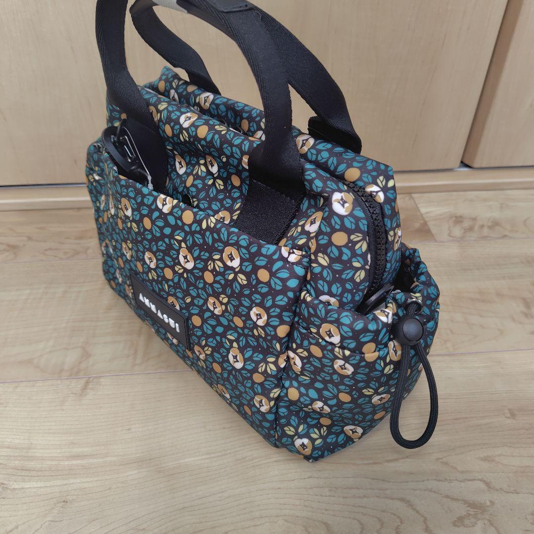 専用！ANNA SUI　ヴァケーションミニボストンバッグ　グリーン