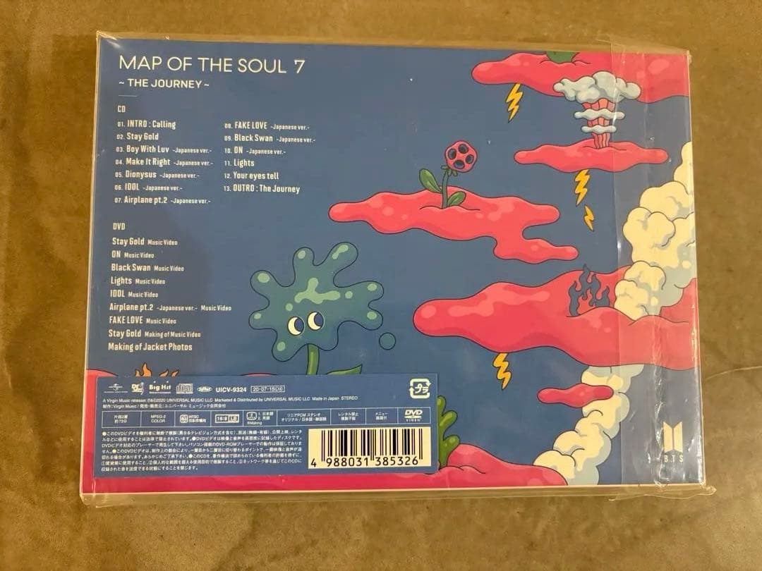 BTS MAP OF THE SOUL ON:E・BE他６点
