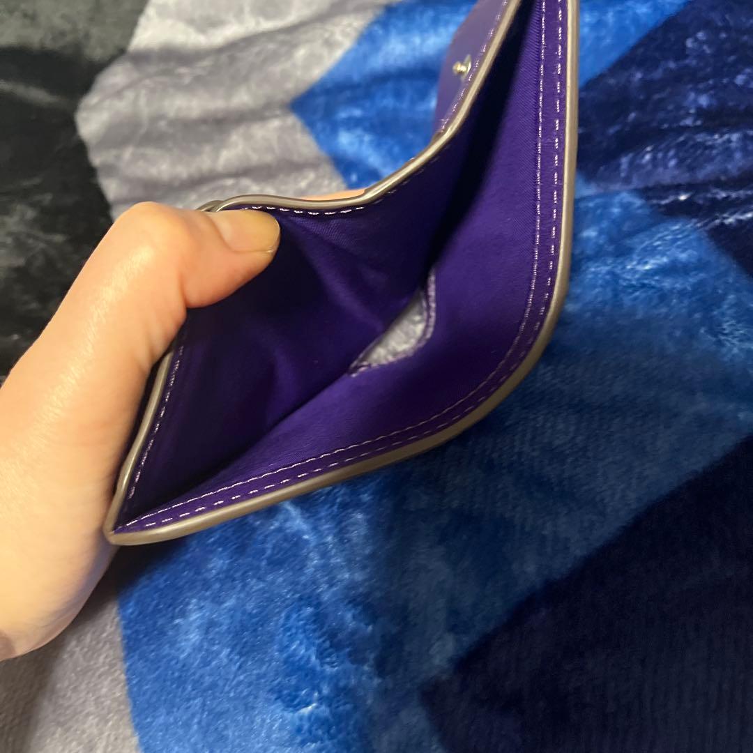 Tory Burch 二つ折り財布 エナメル　紫　トリーバーチ　新品　未使用
