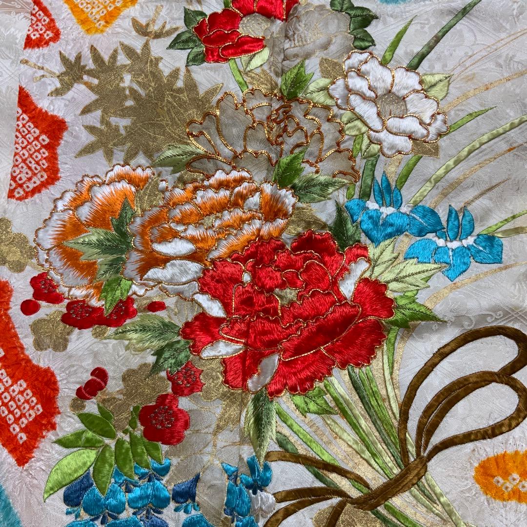 【出品期限4月30日】美品✨振袖着物・長襦袢セット　❣️袴に合わせても❣️