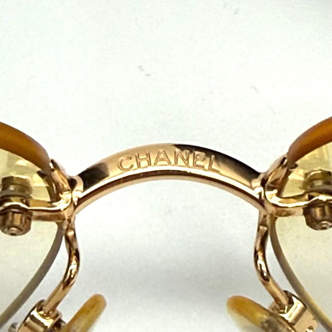 CHANEL ココマーク サングラス ラインストーン ココマーク 4017D