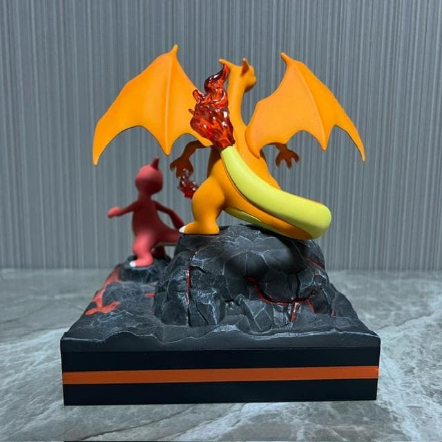 し*き様 【 新品 】リザードン　リザード　ヒトカゲ　ガレキ　フィギュア　セット